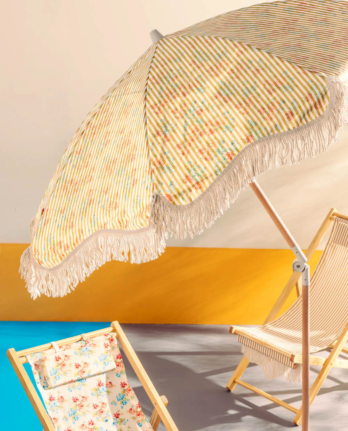 Parasol de Jardin et Terrasse (Ø180 cm) Capri, image de la gelerie 2