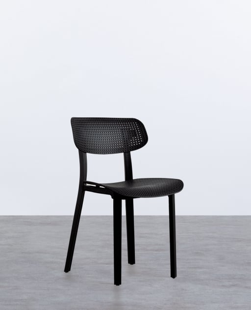 Chaise de Salle à Manger en Polypropylène Dasi Grille