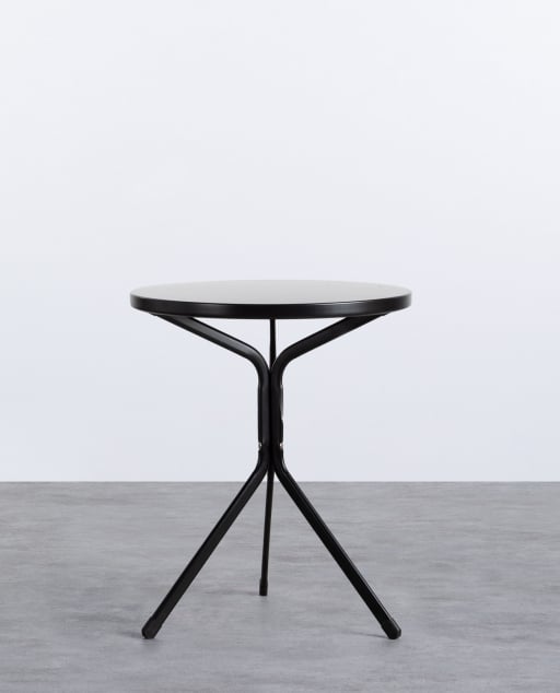 Table Ronde en Métal (Ø60 cm) Enlo