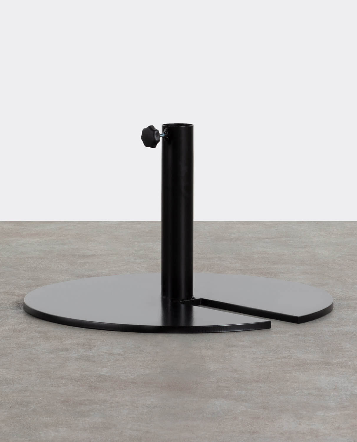 Base de Parasol Ronde Empilable en Fer Ø53 cm Masie, image de la gelerie 1