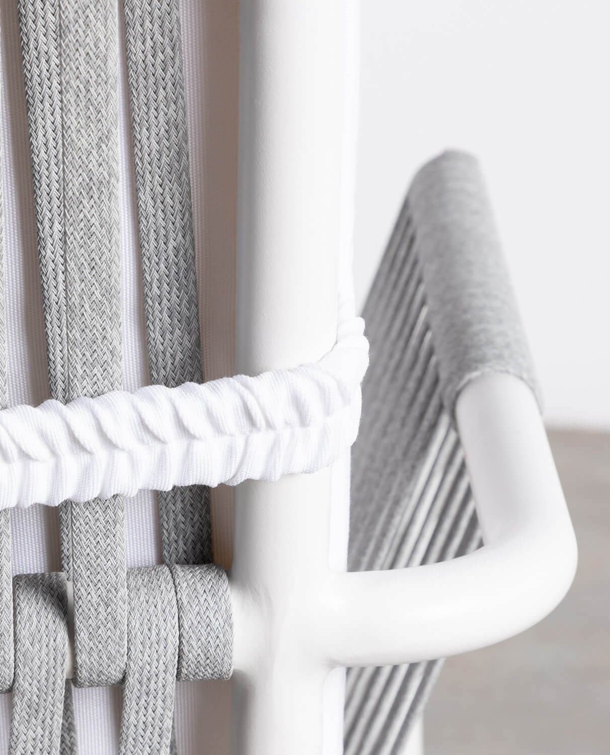 Set de Jardin en Aluminium et 4 Chaises Drian, image de la gelerie 2