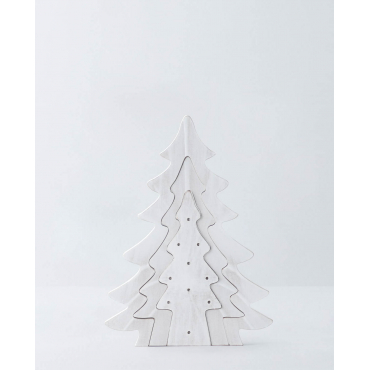 Sapin de Noël en Métal avec Lumières LED Neem 