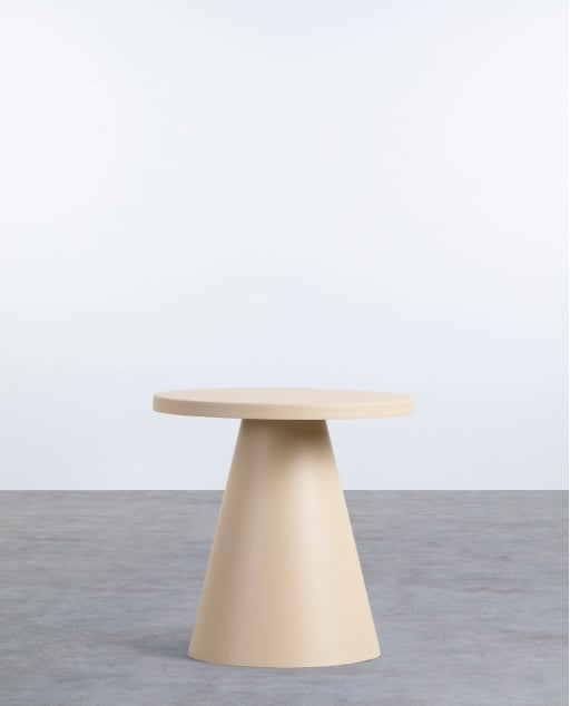 Table d'Appoint Ronde en Métal (Ø35,5 cm) Zoru 