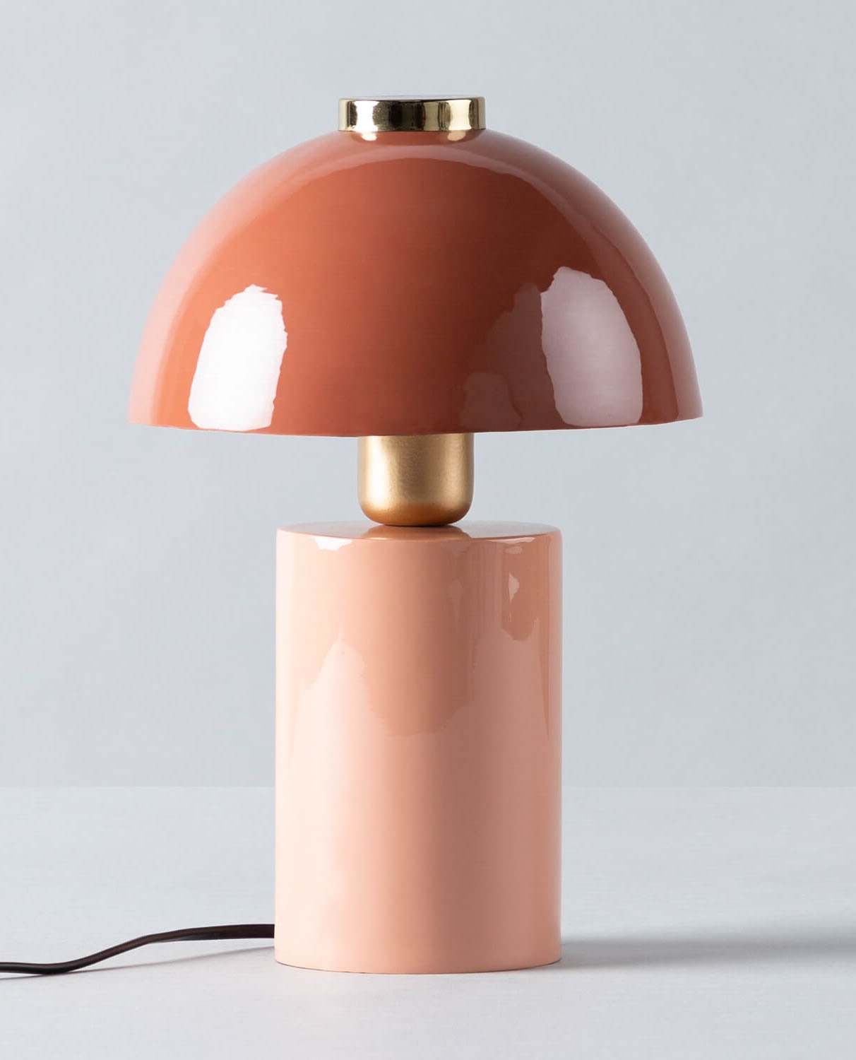 Lampe de Table en Fer (Ø20,5 cm) Seta 