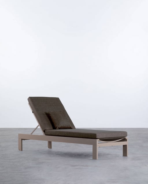 Transat avec Coussin Amovible et Coussin Carré New Kreta
