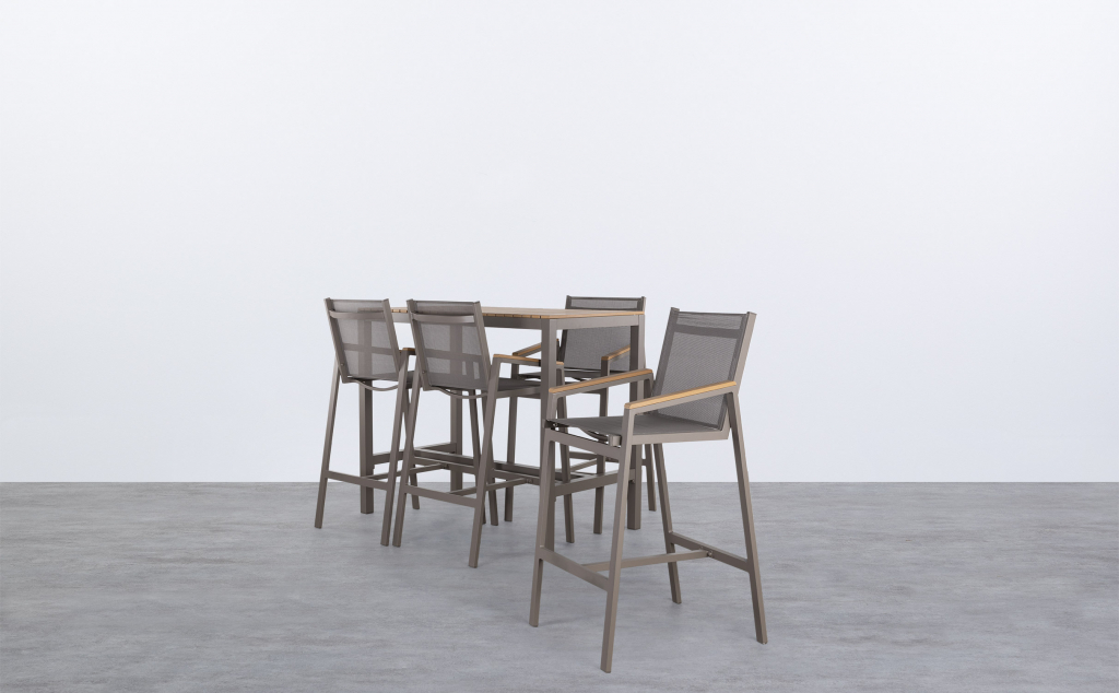 Set de Jardin en Aluminium Korce
