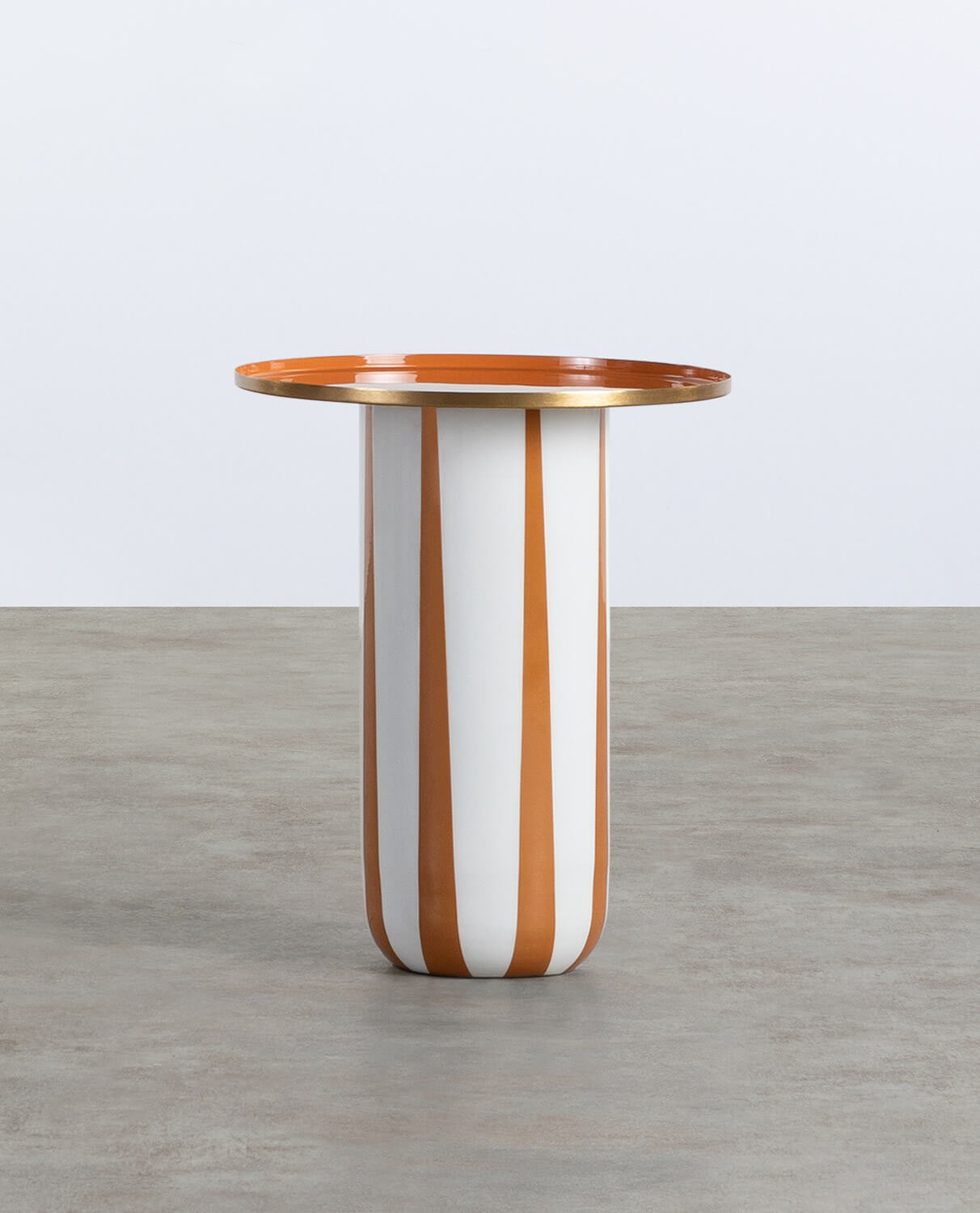 Table d'Appoint Ronde en Métal (Ø40,7 cm) Gela, image de la gelerie 1