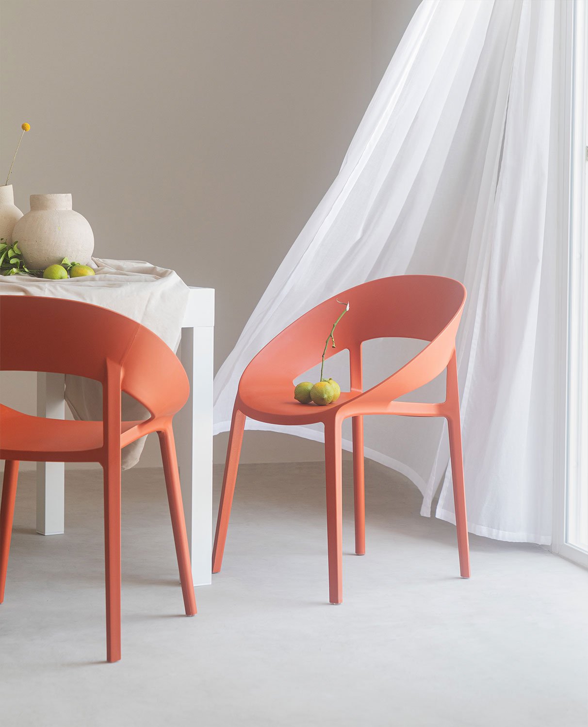 Chaise de Salle à Manger en polypropylène Lara , image de la gelerie 2