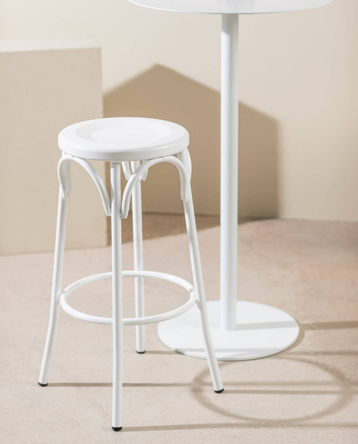 Tabouret Haut en Métal (75 cm) Baris, image de la gelerie 2