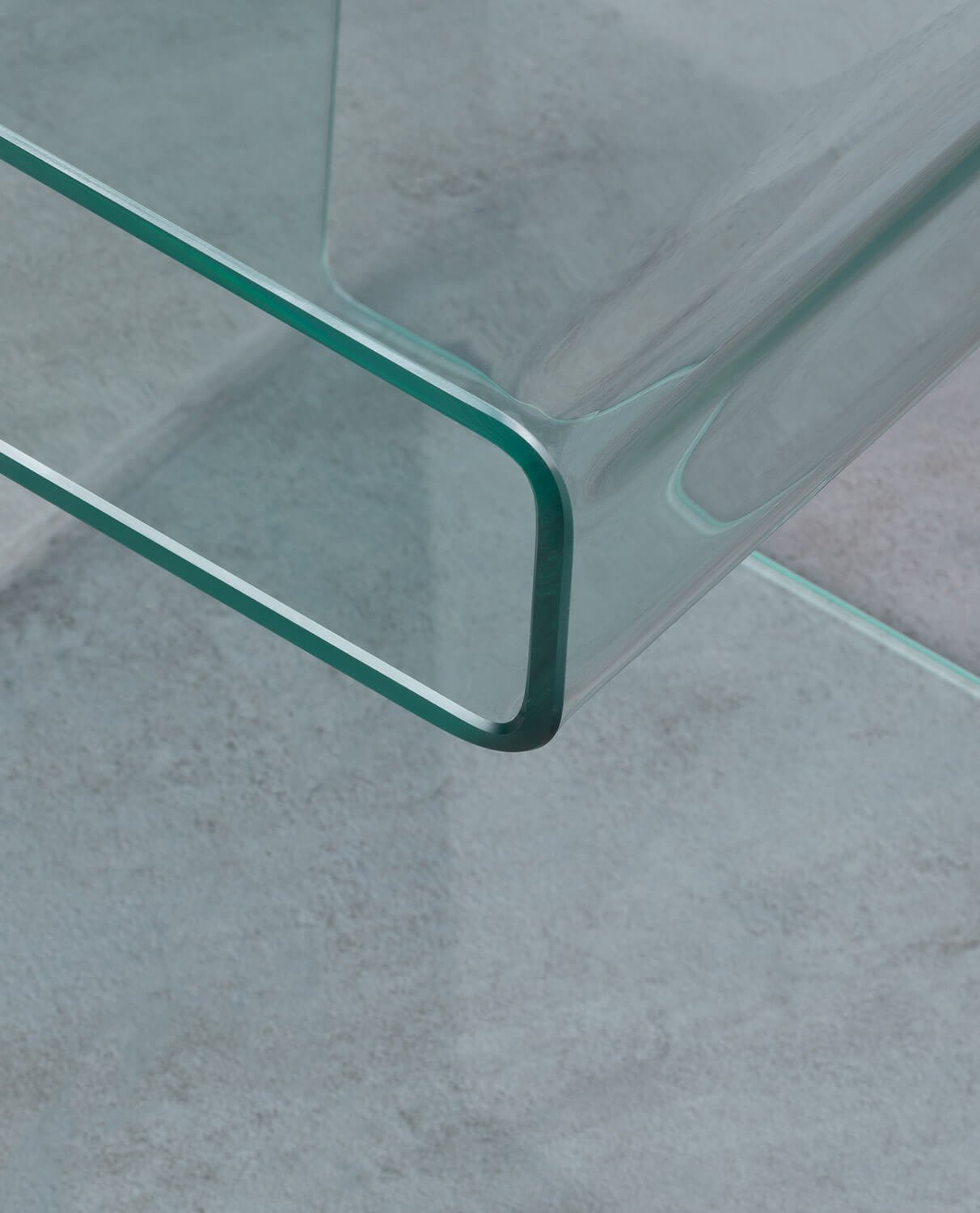 Table d'Appoint Carrée en Verre (42x38 cm) Erox, image de la gelerie 3