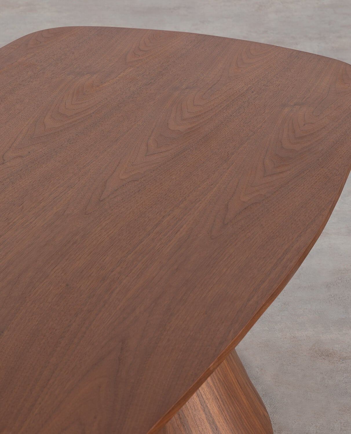 Table Basse Rectangulaire en Bois et Fibre de Verre (130x70 cm) Flawas, image de la gelerie 7