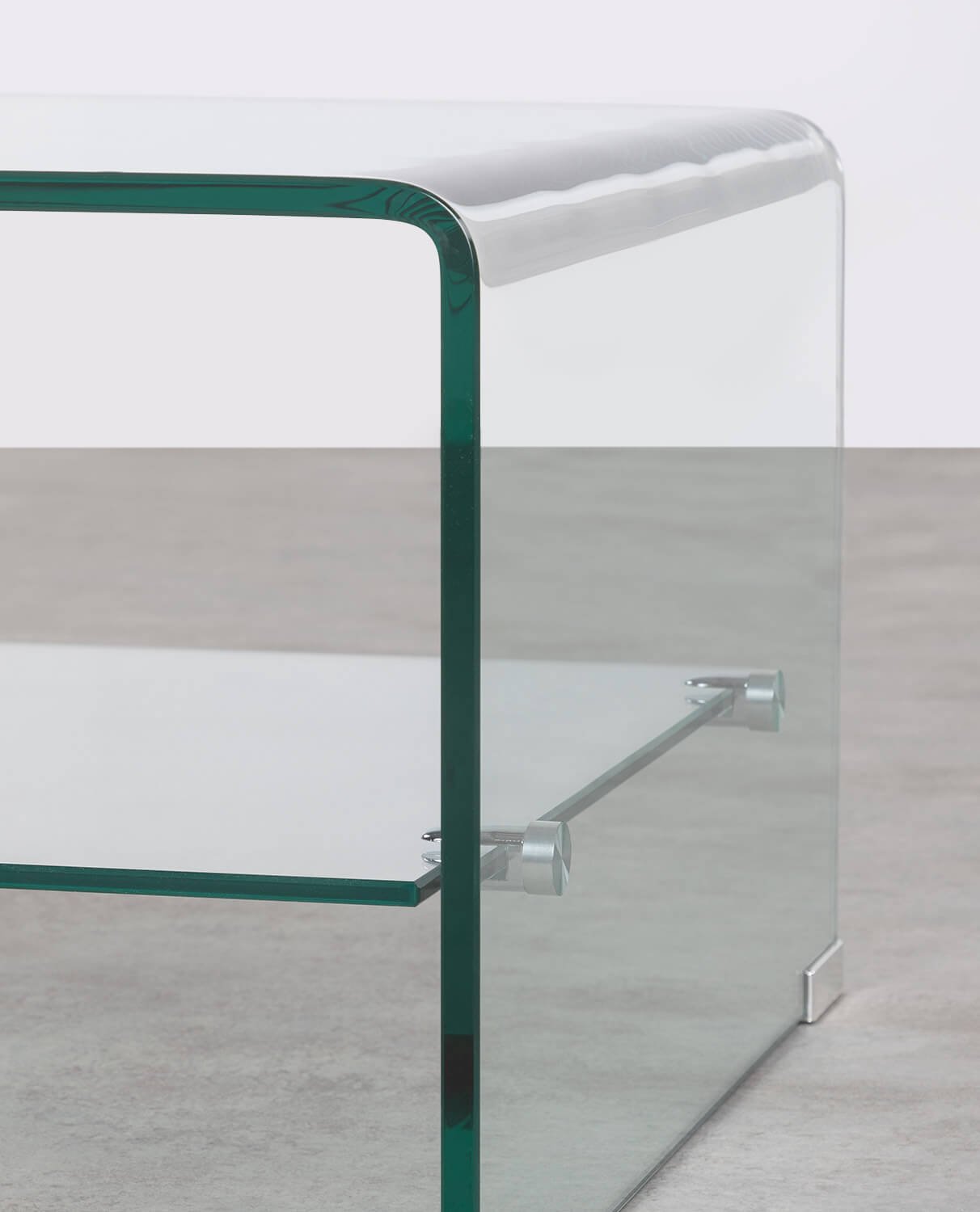 Table Basse Rectangulaire en Verre Trempé (110,5 x 55,5 cm) Endil, image de la gelerie 8