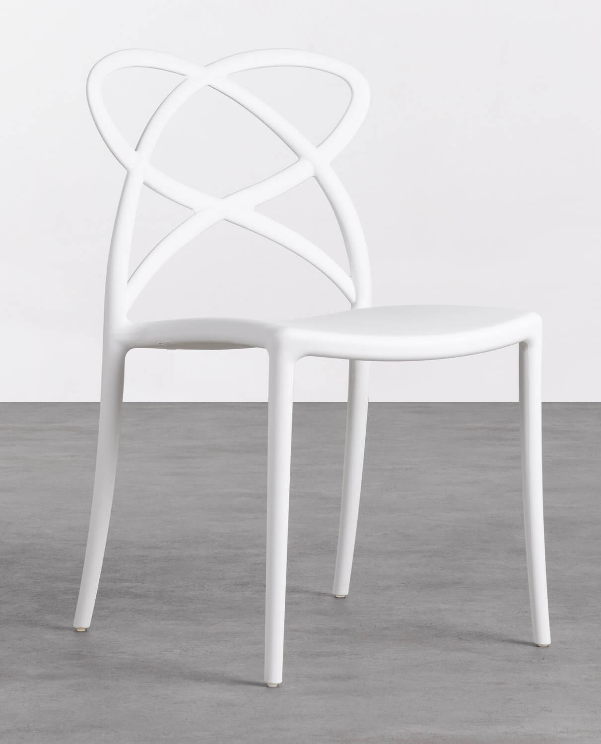 Pack de 2 Chaises de Salle à Manger en Polypropylène Cielo, image de la gelerie 1