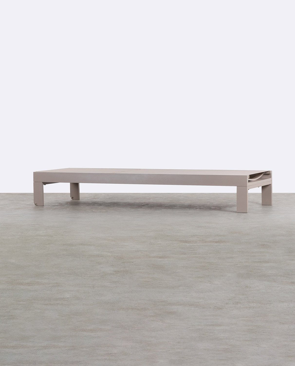 Pack de 2 Transats Inclinables en Tissu et en Aluminium New Kreta, image de la gelerie 2