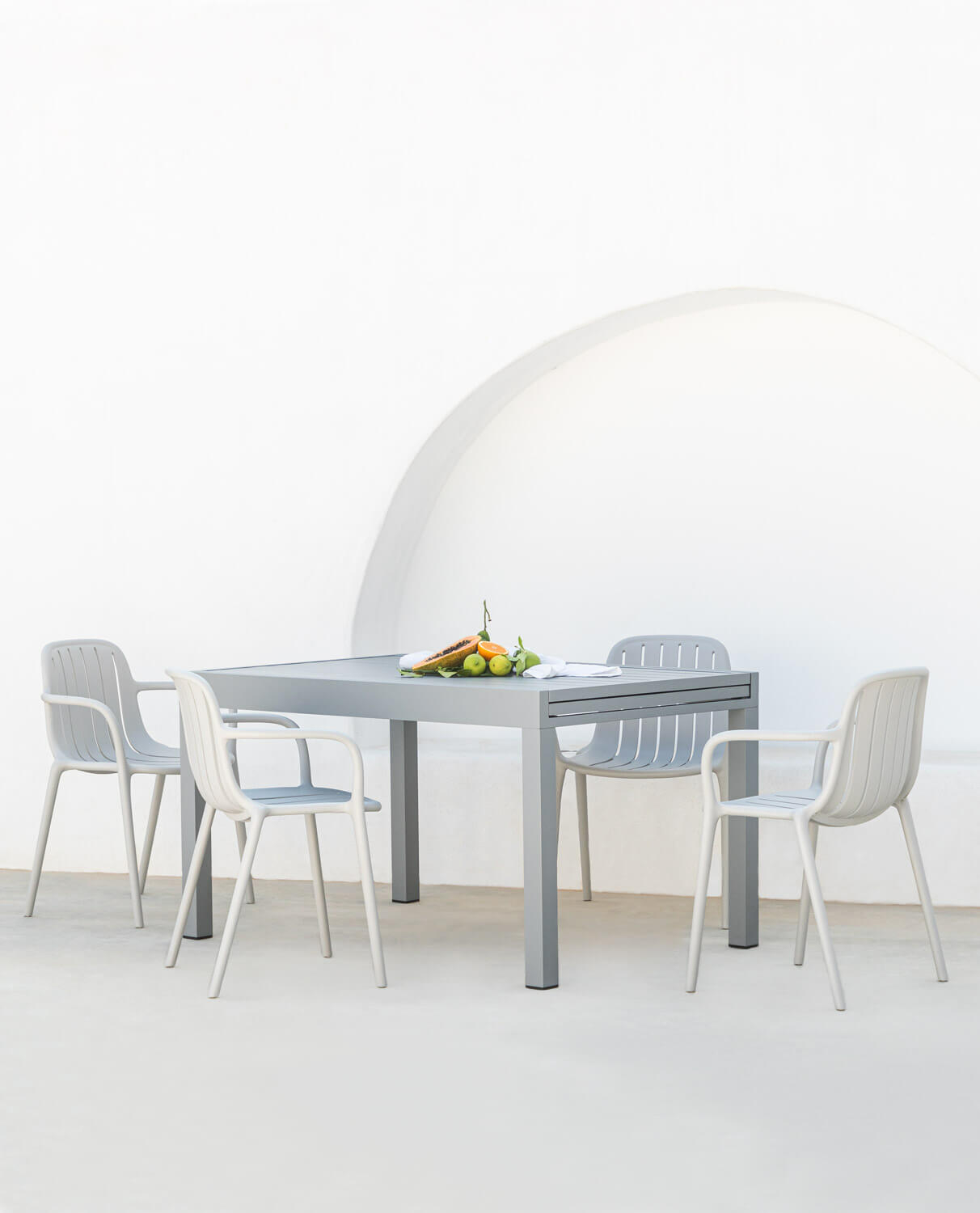 Pack 4 Chaises de Salle à Manger en Polypropylène Brand, image de la gelerie 2