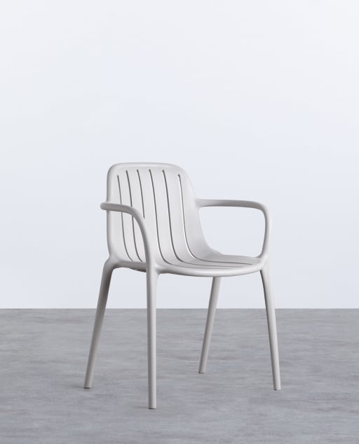 Pack 4 chaises de salle à manger en polypropylène Marque