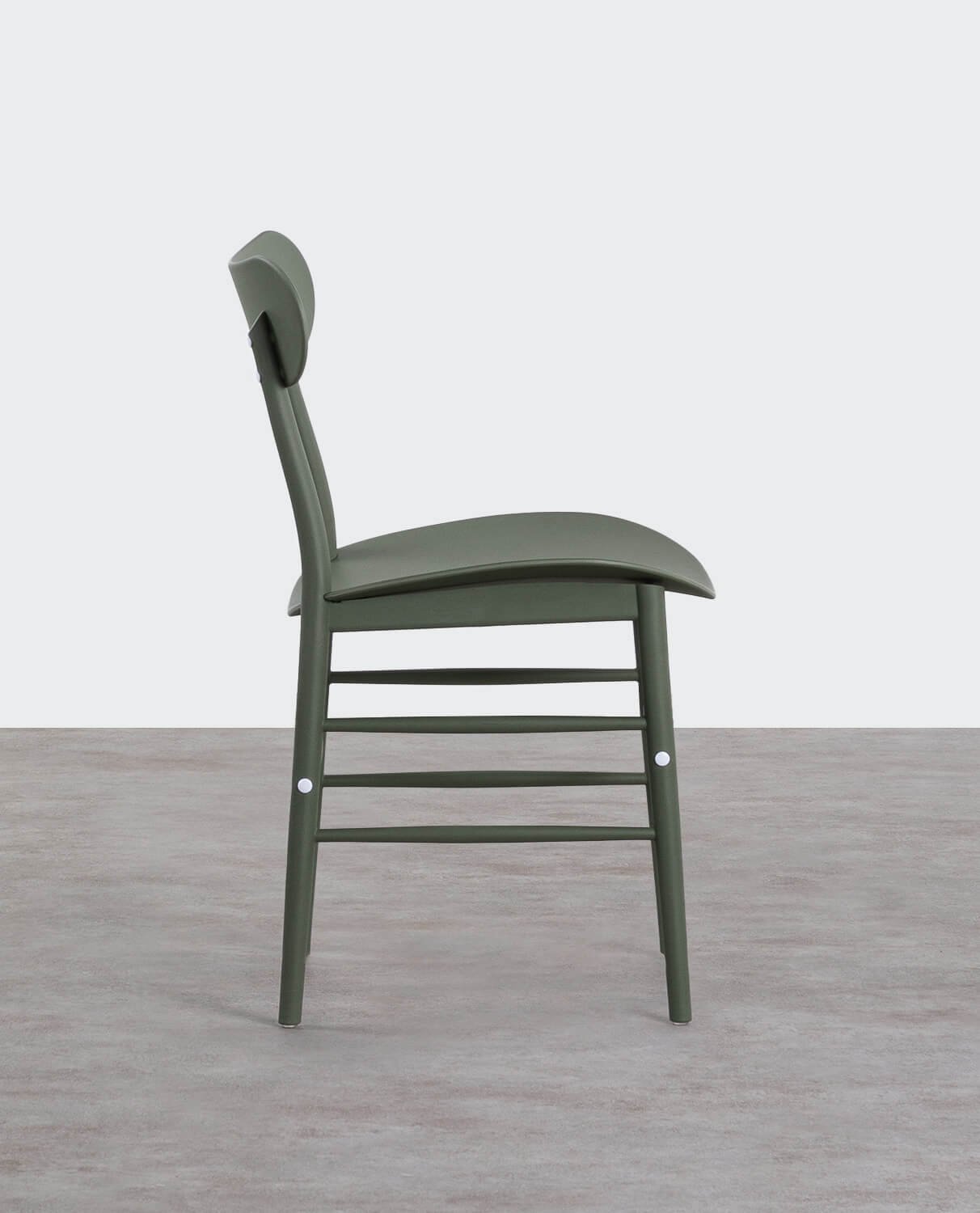 Pack 4 Chaises d'Extérieur en Polypropylène Beril, image de la gelerie 2
