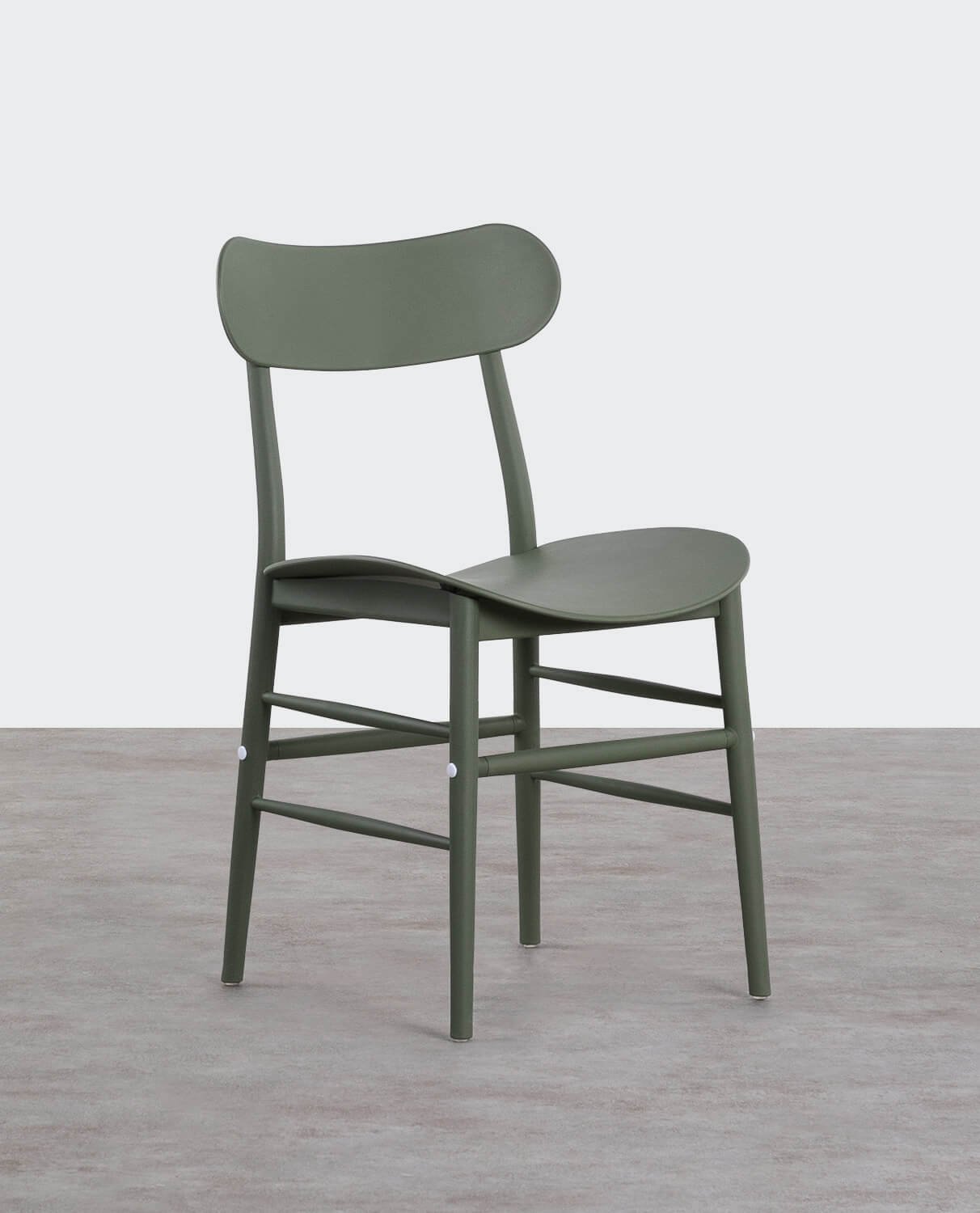 Pack 2 Chaises de Salle à Manger en Polypropylène Beril, image de la gelerie 1