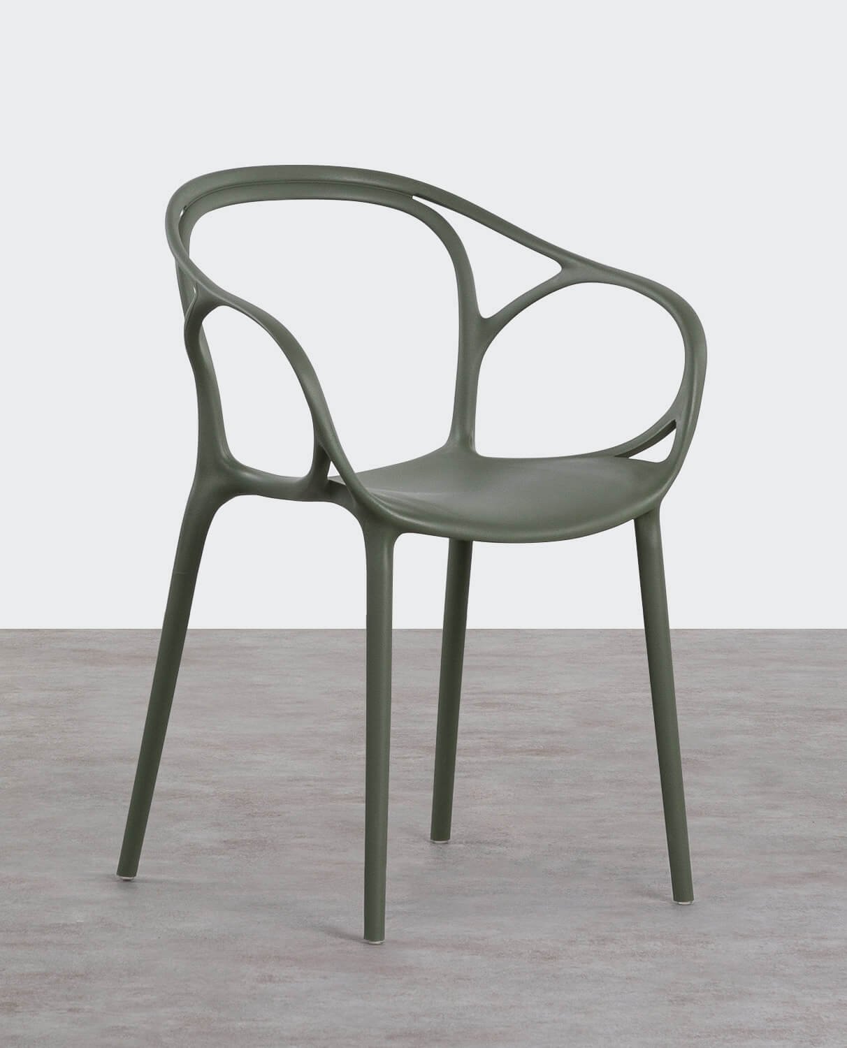Pack 2 Chaises d'Extérieur en Polypropylène avec Accoudoirs Erbra , image de la gelerie 1