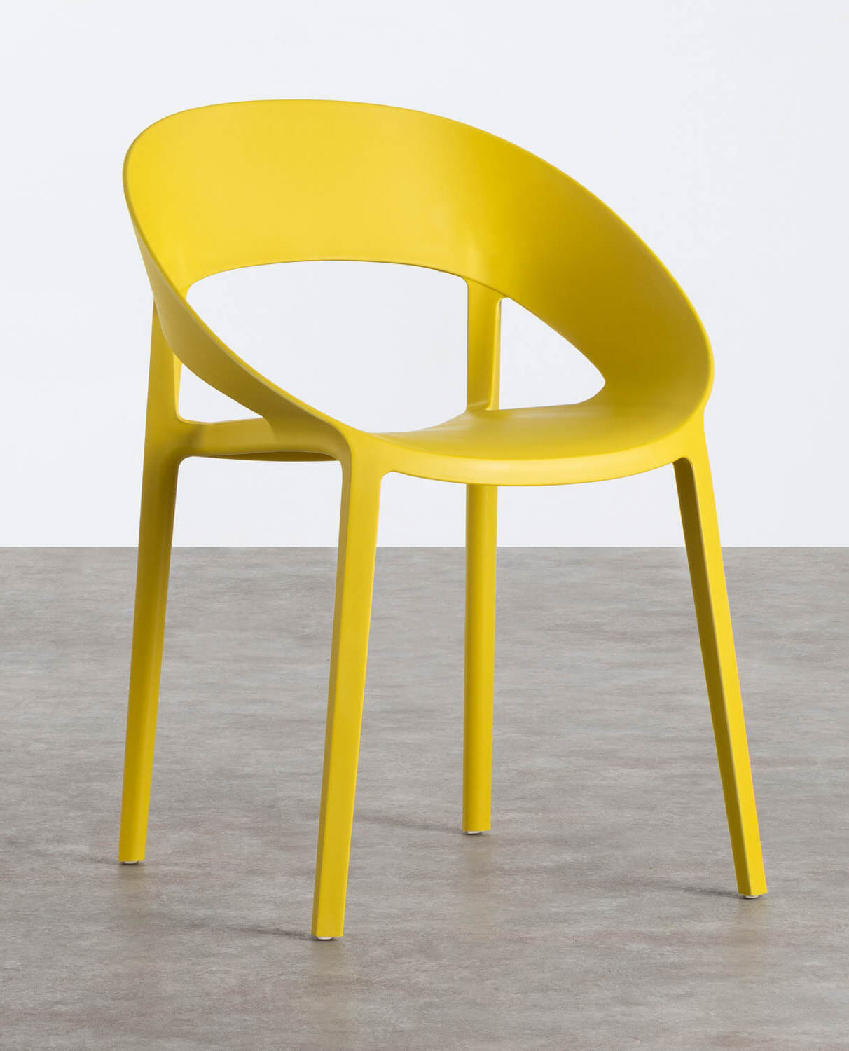 Pack 2 Chaises d'extérieur Lara en polypropylène, image de la gelerie 1
