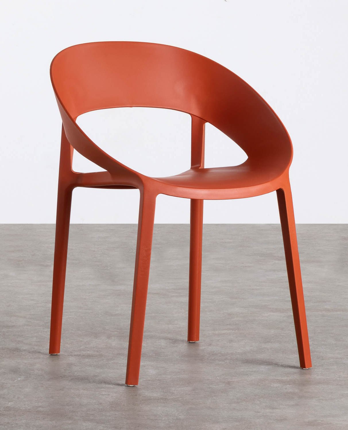 Pack 2 Chaises de Salle à Manger en Polypropylène Lara, image de la gelerie 1