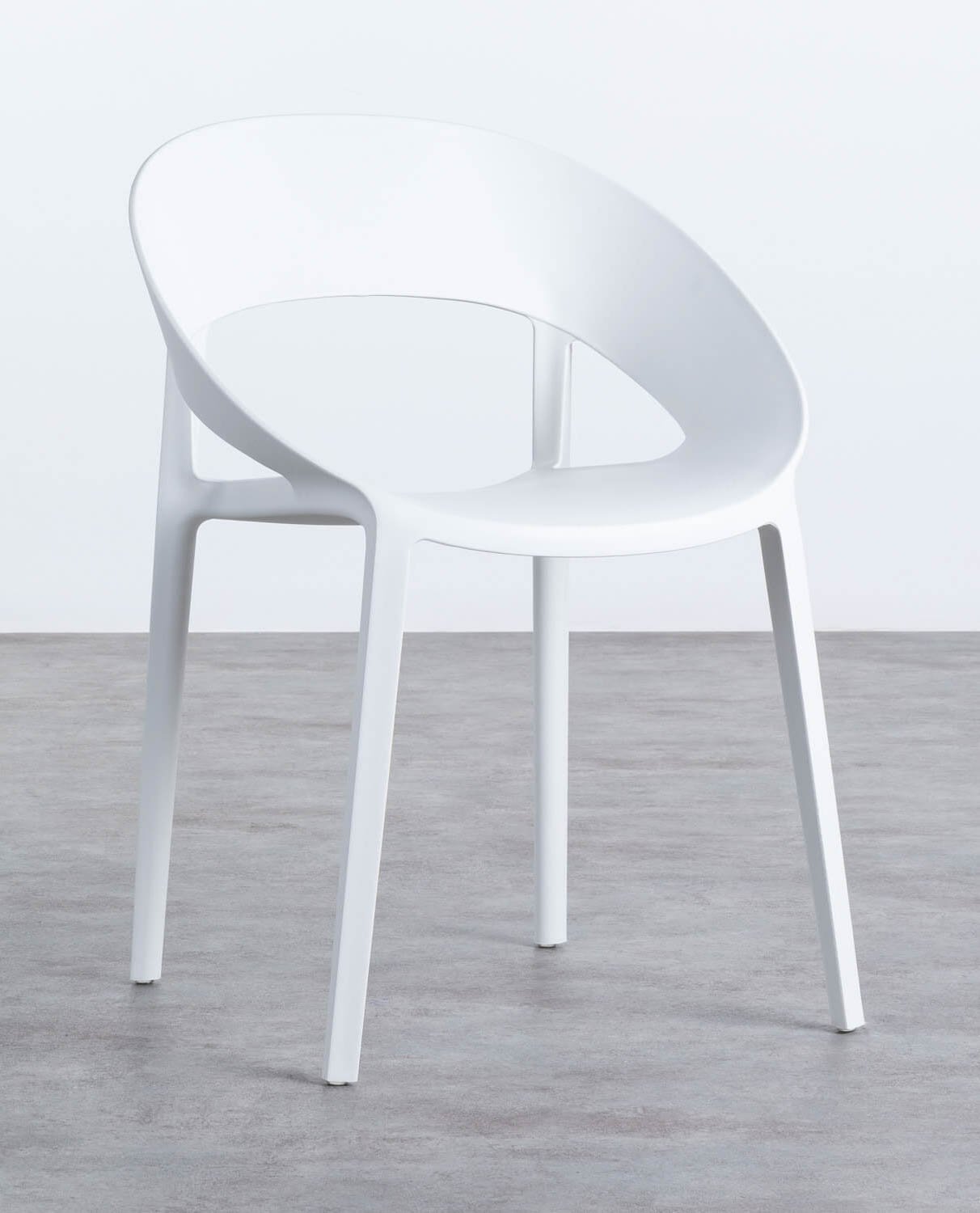 Pack 4 Chaises de Salle à Manger en Polypropylène Lara, image de la gelerie 1