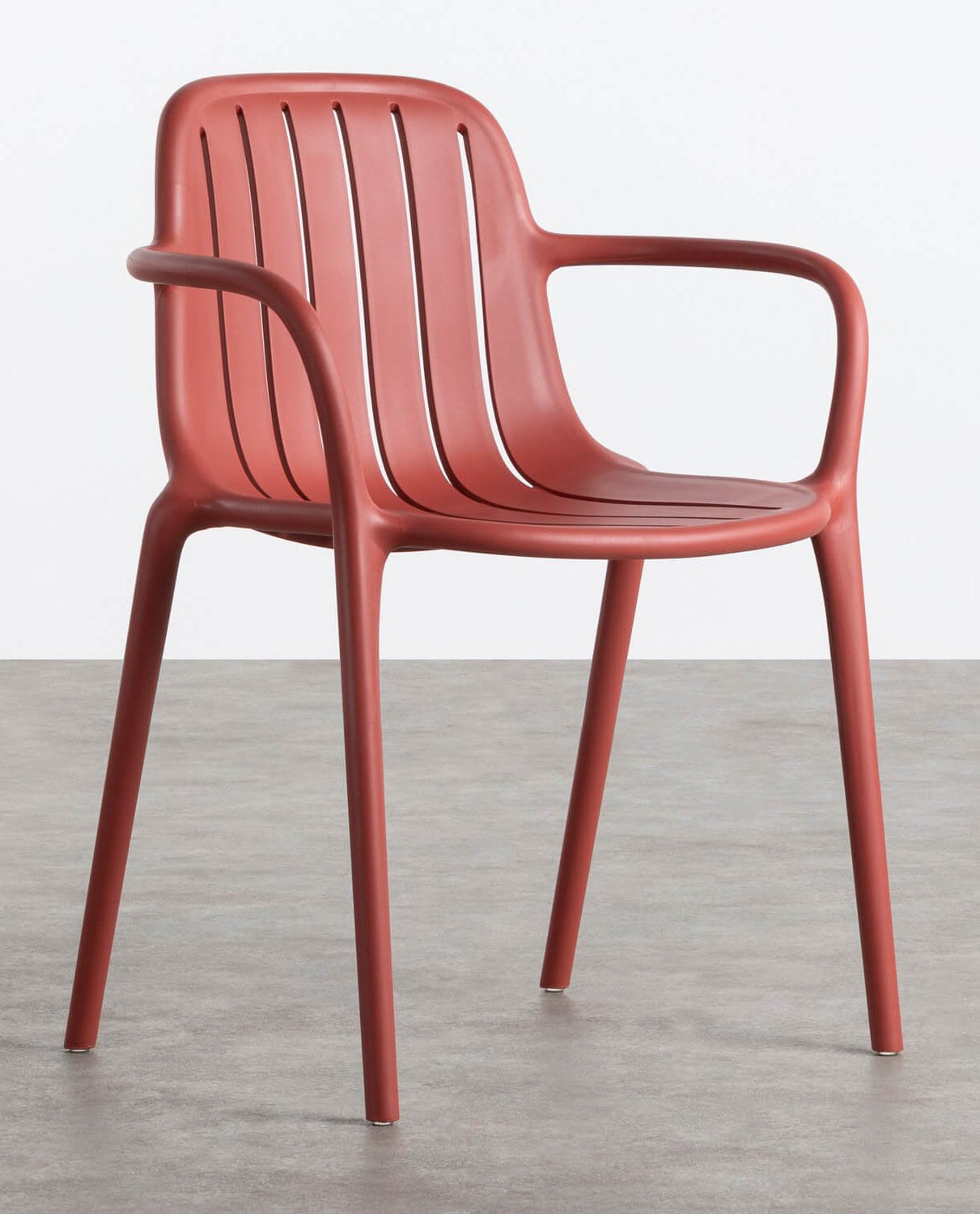 Pack 4 Chaises d'Extérieur en Polypropylène Brand, image de la gelerie 1