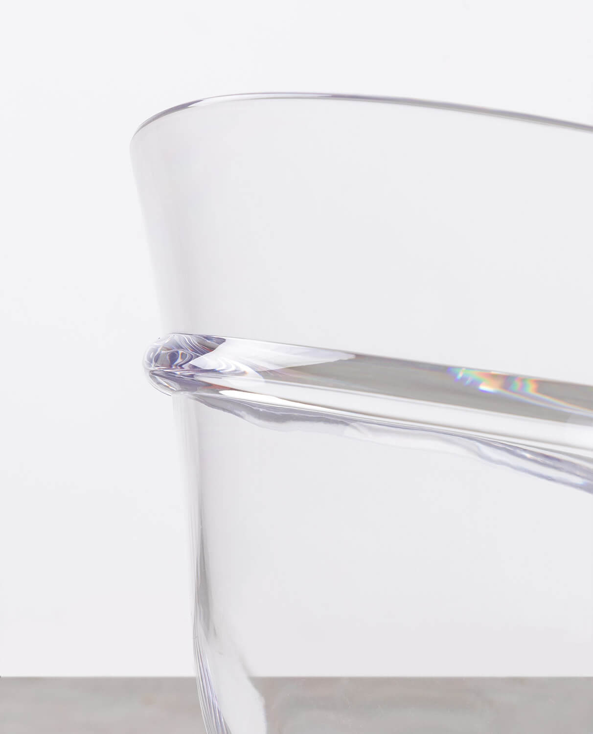 Set de Bureau et Chaise Iris en Verre Trempé avec Accoudoirs en Polycarbonate Zuera, image de la gelerie 10