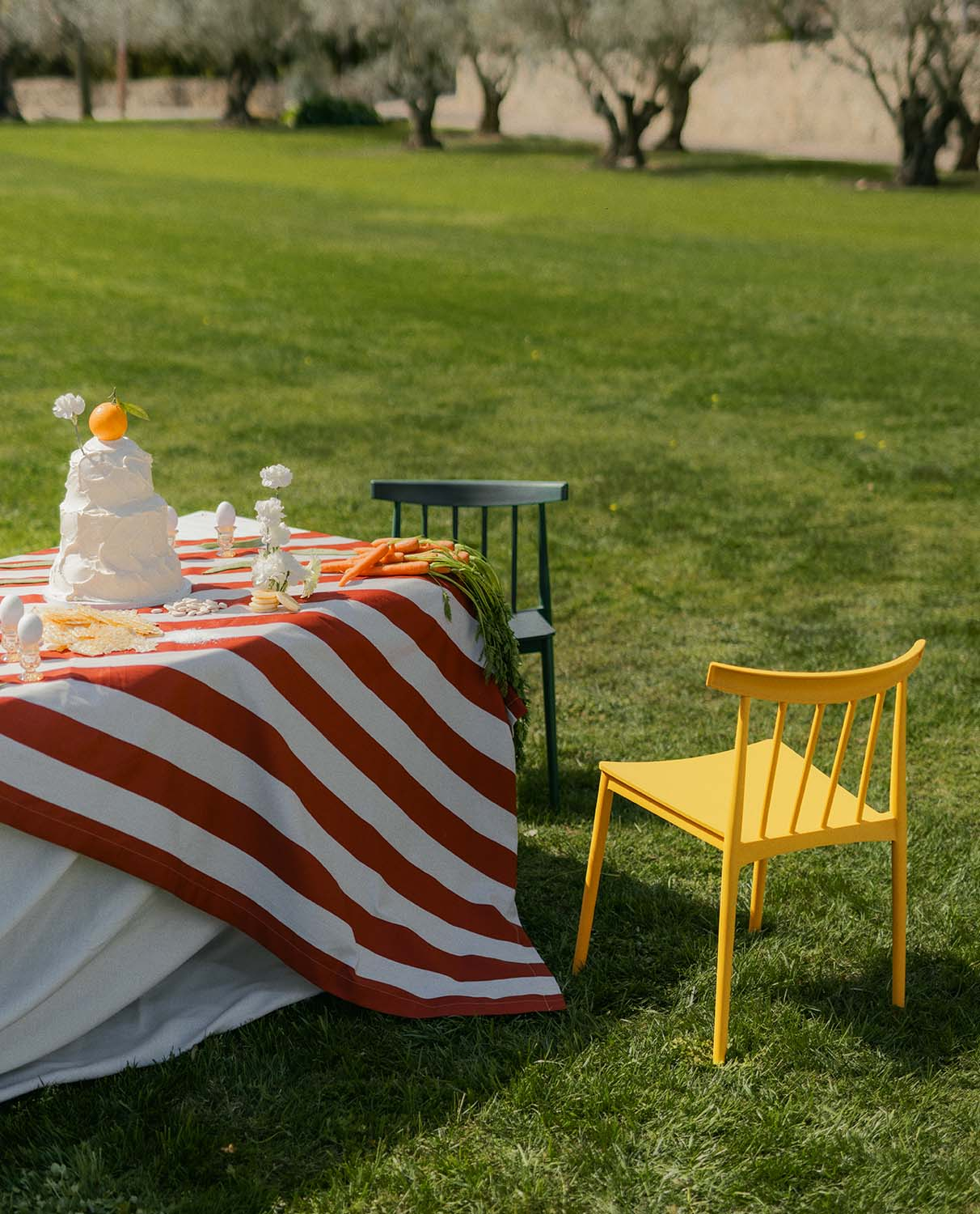 Pack 4 Chaises d'Extérieur en Polypropylène Sunty, image de la gelerie 2