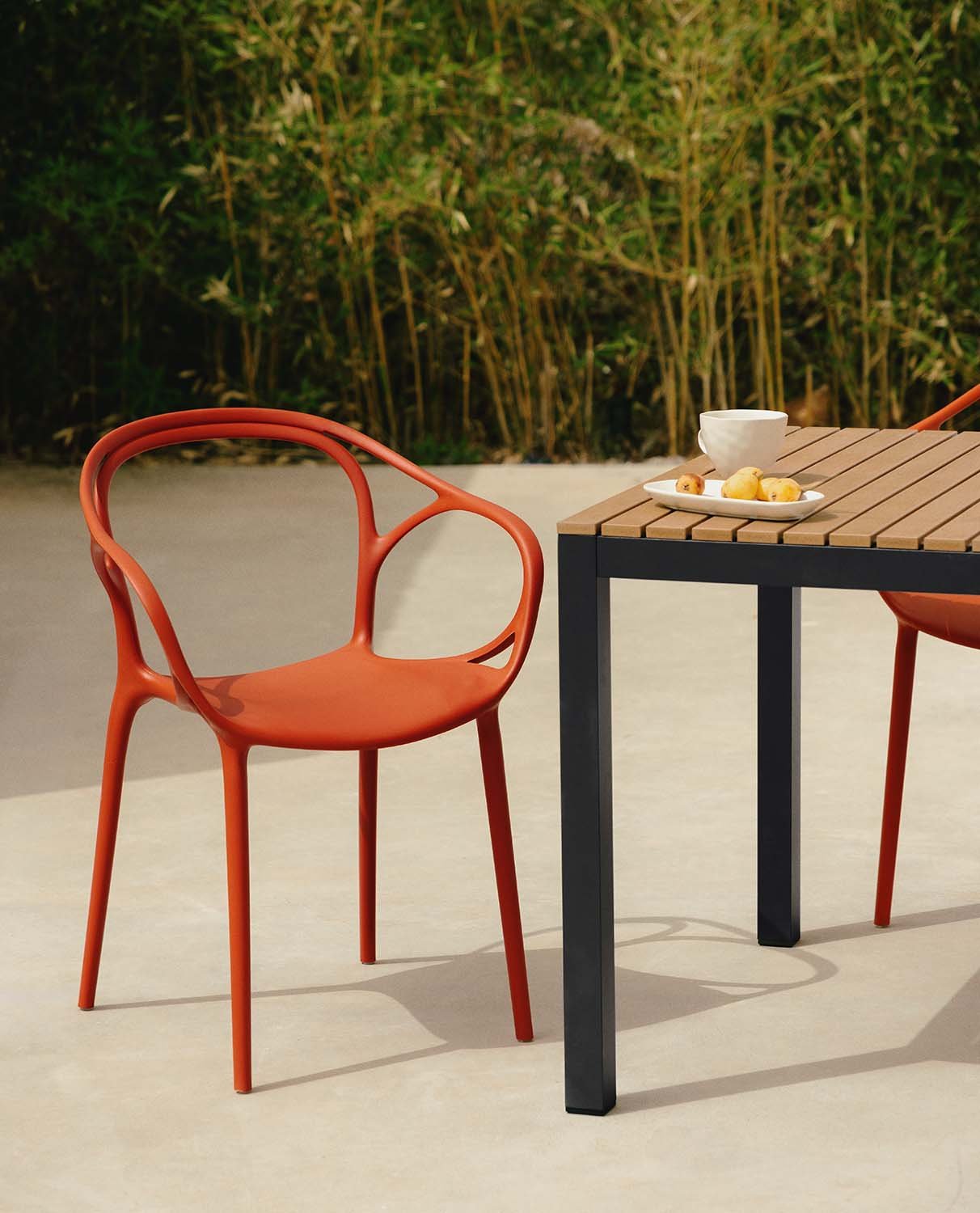 Chaise d'Extérieur en Polypropylène avec Accoudoirs Erbra, image de la gelerie 2