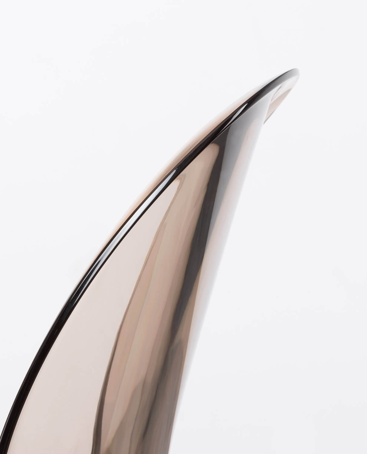 Set de Table de Salle à Manger Ovale en Verre Incurvé (200x90 cm) Kolu et 4 Chaises en Polycarbonate Imatra , image de la gelerie 4