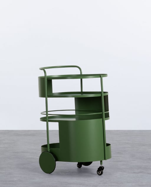 Chariot de Serveuse en Métal Baena
