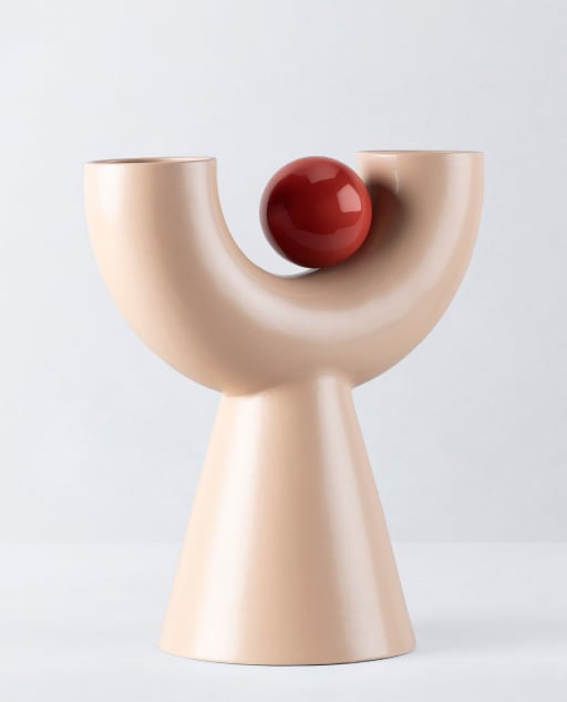 Vase Haut en Dolomite Osiura XL