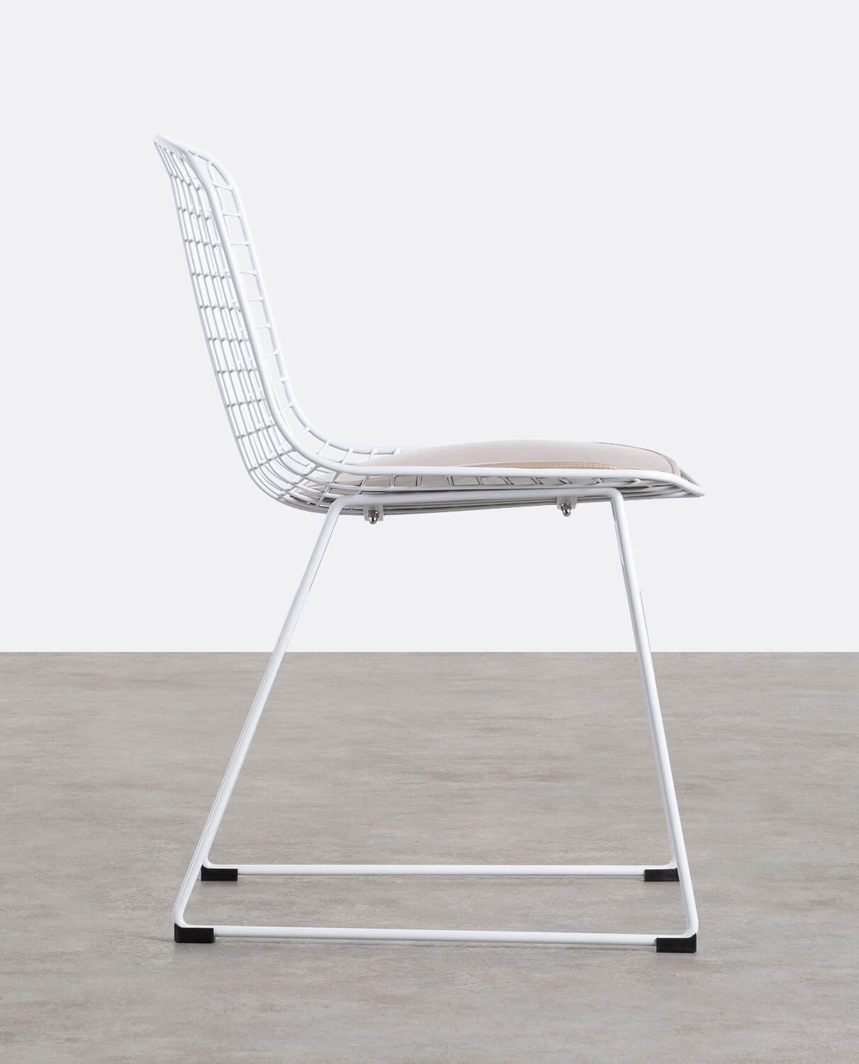 Pack de 4 Chaises de Salle à Manger en Métal à Dossier Haut Aras , image de la gelerie 2