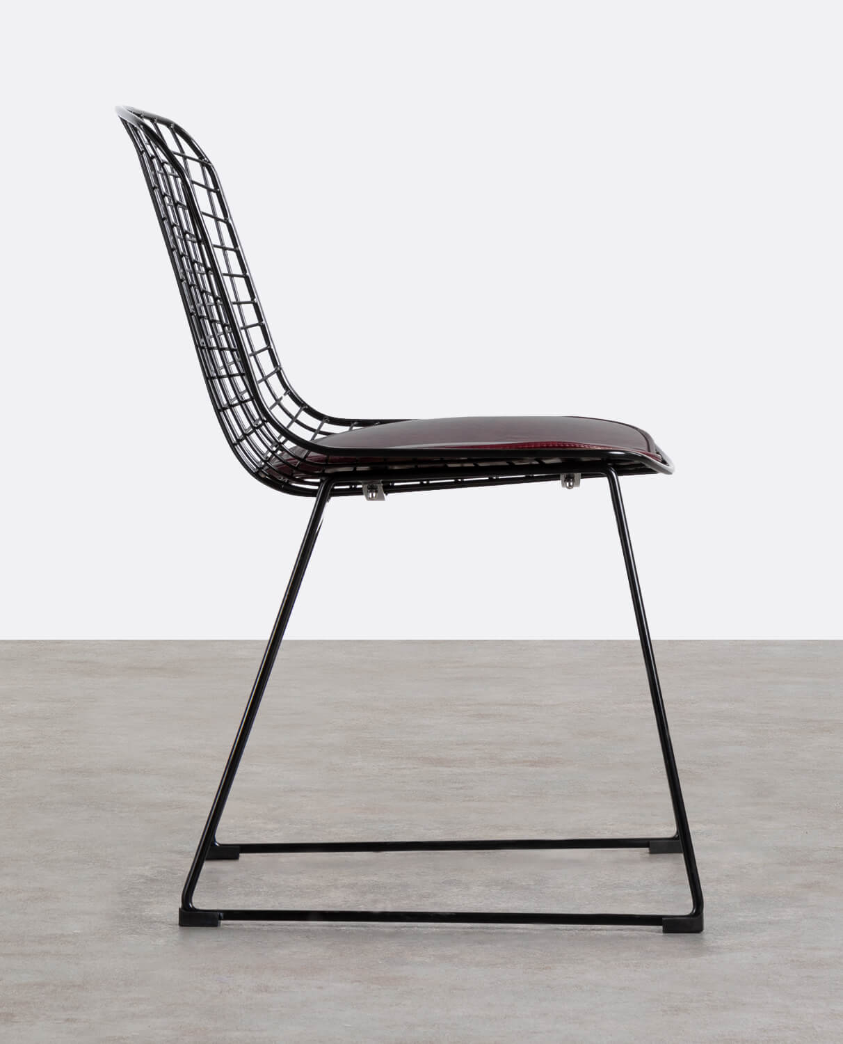 Pack de 4 Chaises de Salle à Manger en Métal à Dossier Haut Aras , image de la gelerie 2