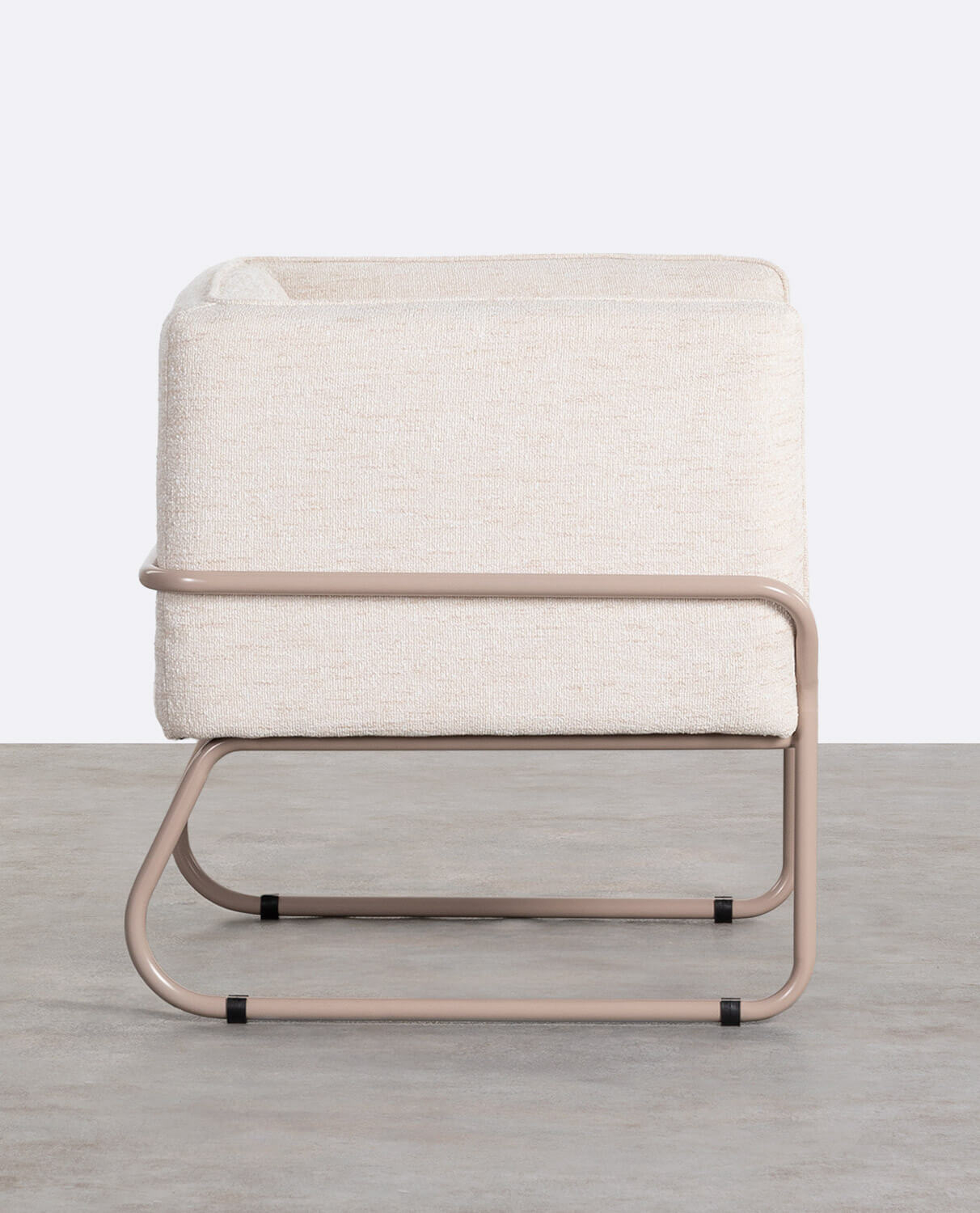 Fauteuil en tissu et métal Marcellus , image de la gelerie 2