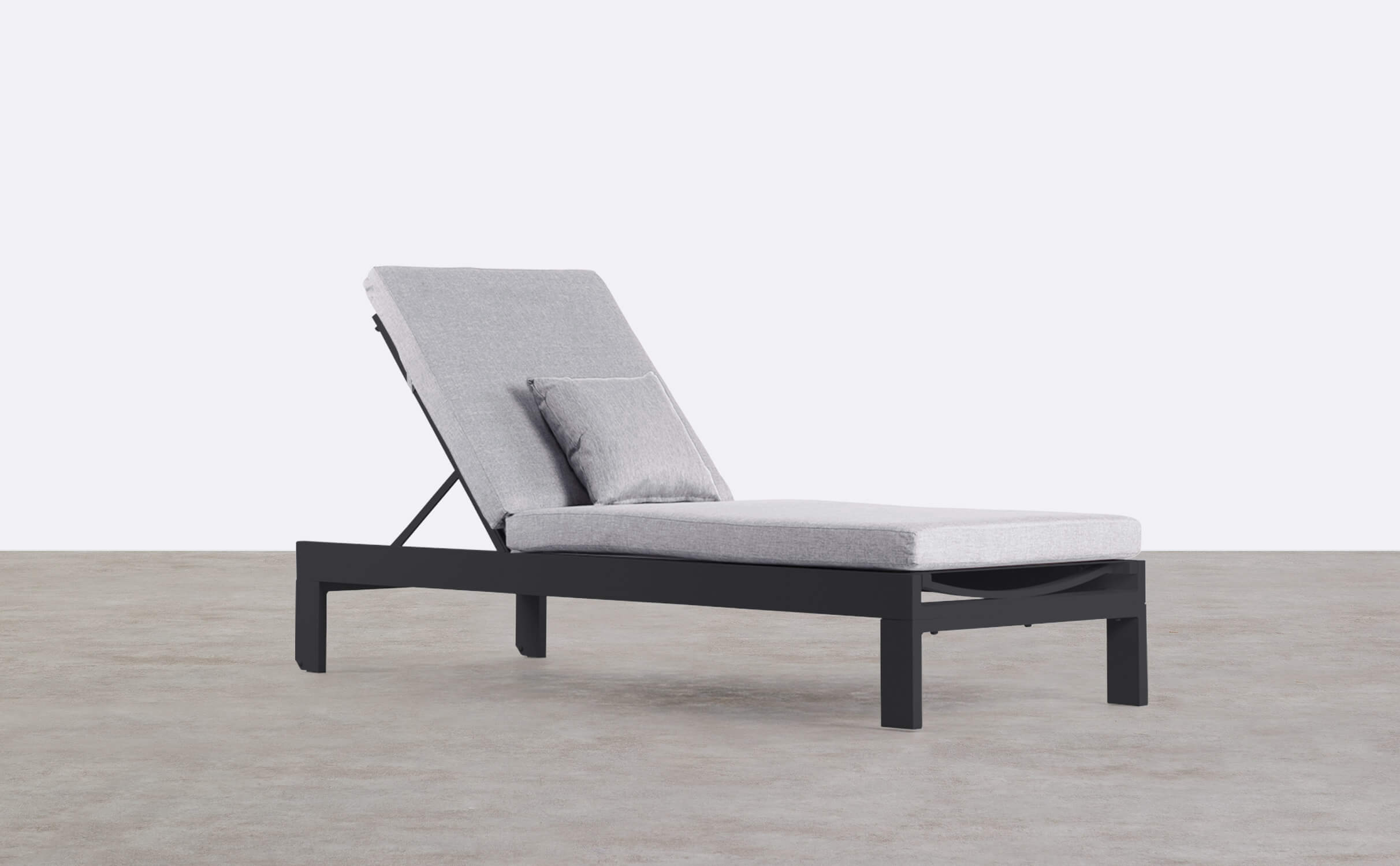 Transat avec Coussin Amovible et Coussin Carré New Kreta, image de la gelerie 1