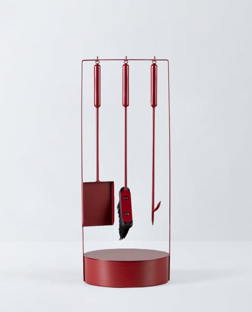 Ensemble d'Accessoires de Cheminée en Métal Lior