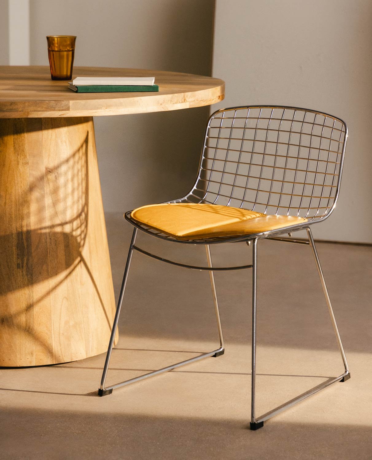Pack de 2 Chaises de Salle à Manger en Métal à Dossier Bas Aras , image de la gelerie 2
