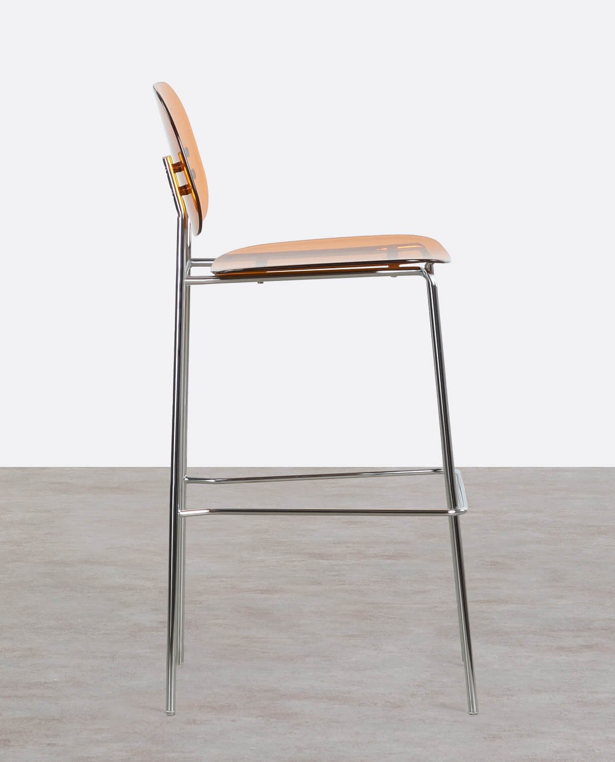 Tabouret Haut en Polyéthylène et Métal (77 cm) Pinha, image de la gelerie 2