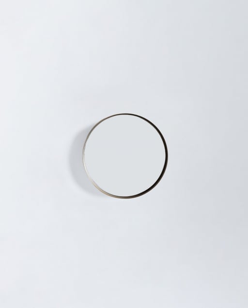 Miroir Mural Rond en Métal (Ø20 cm) Esdras