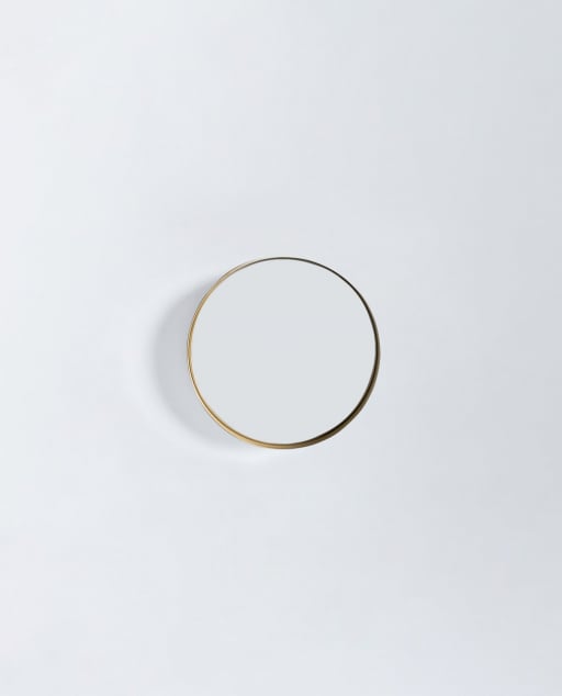 Miroir Mural Rond en Métal (Ø20 cm) Esdras