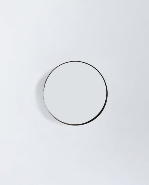 Miroir Mural Rond en Métal (Ø30 cm) Esdras