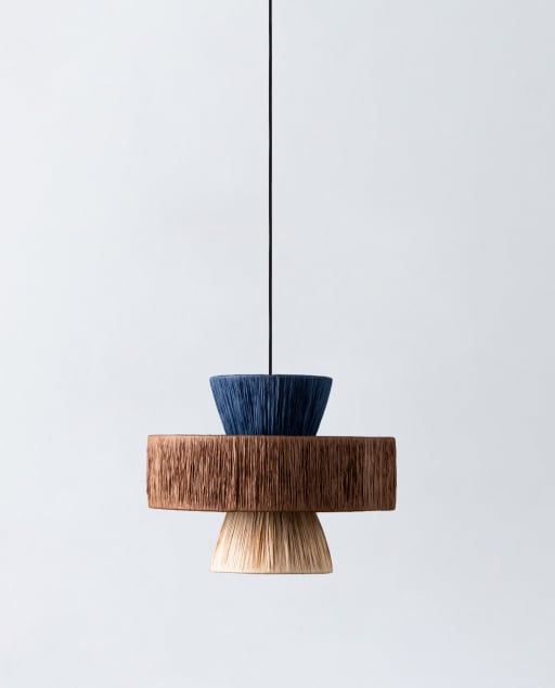 Plafonnier en Raphia Neila Bet
