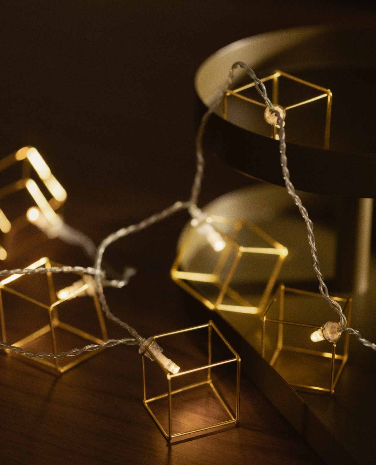 Guirlande LED Décorative Cubik, image de la gelerie 2