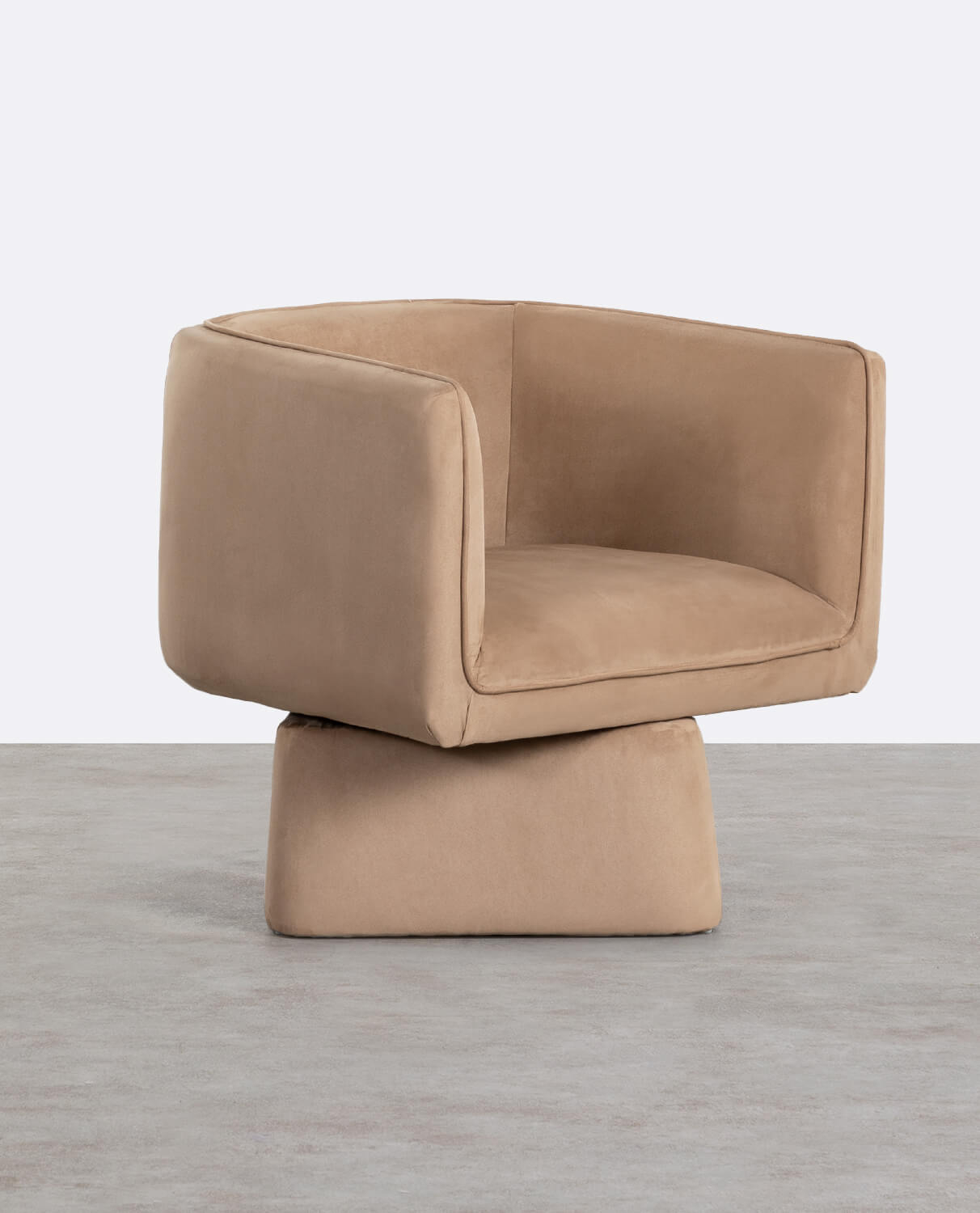 Pack de 2 Fauteuils Pivotants en Tissu Mauren , image de la gelerie 1