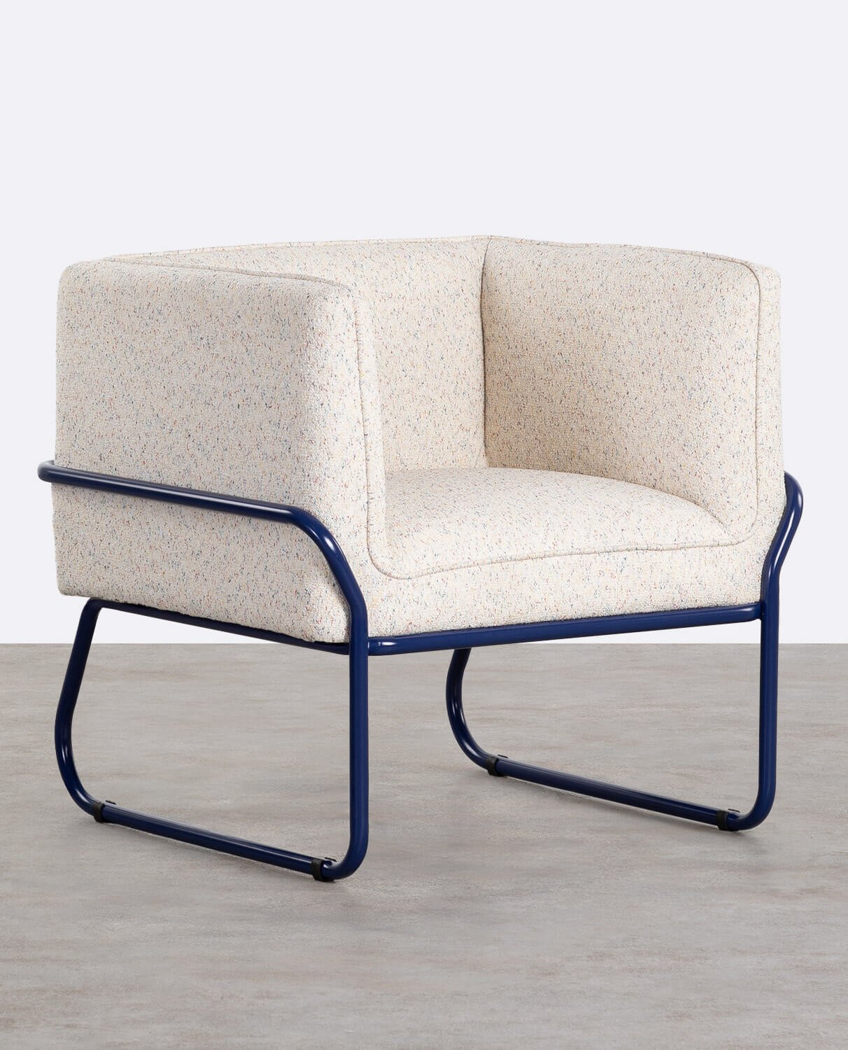 Pack 2 Fauteuils en Tissu et Métal Marcellus , image de la gelerie 1