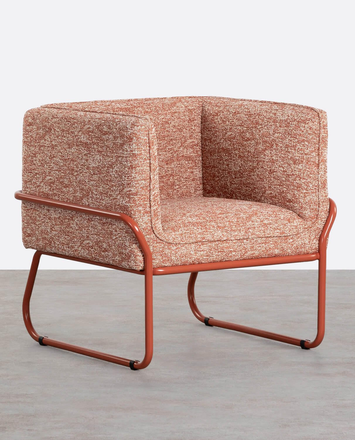 Pack 2 Fauteuils en Tissu et Métal Marcellus , image de la gelerie 1