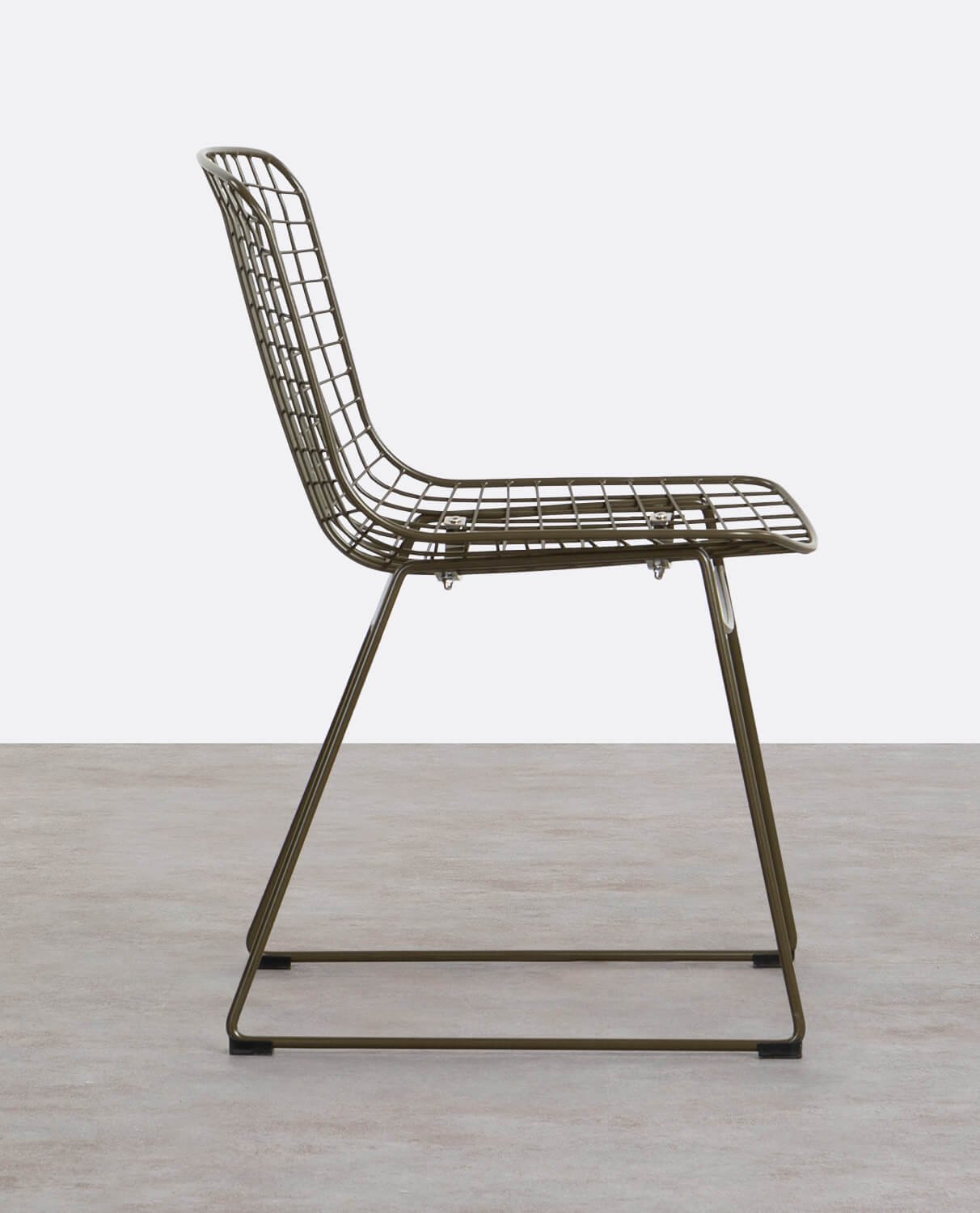 Pack de 2 Chaises de Salle à Manger avec Dossier Haut en Métal Aras Fresh, image de la gelerie 2