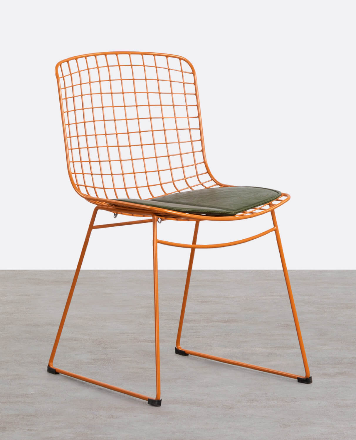 Pack de 2 Chaises de Salle à Manger avec Dossier Haut en Métal Aras Fresh, image de la gelerie 1